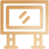 Empty billboard icon design